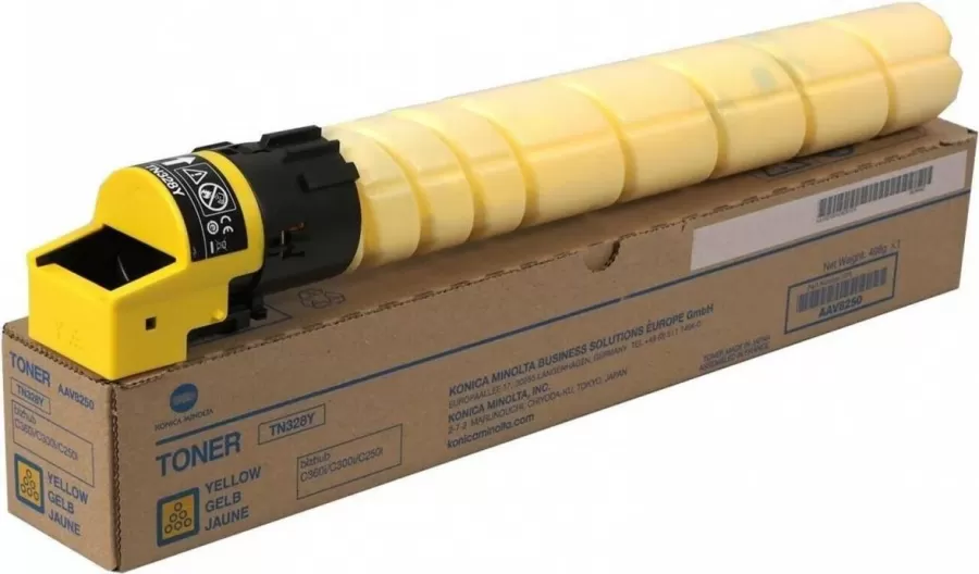 Toner Minolta TN328Y AAV8250 Original 28000 Pagini Yellow