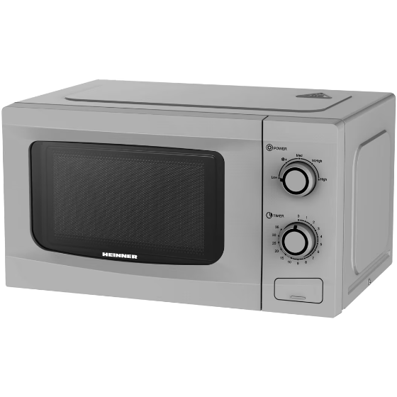 Cuptor Cu Microunde HMW-M2035SL 20L 700W Control Mecanic Gri
