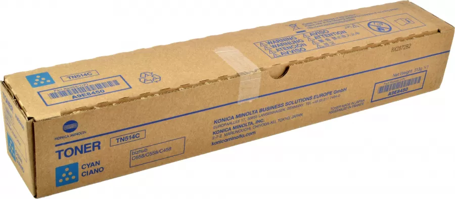 Toner Minolta TN514C A9E8450 Original 26000 Pagini Cyan