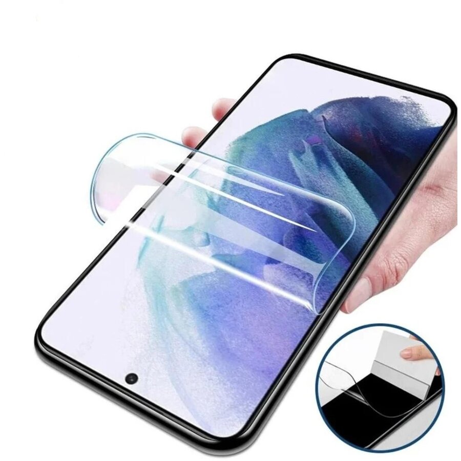 Folie protecție Lemontti Silicon 3D Self-Repair Clear pentru Honor Magic6 Pro — imaginea 4