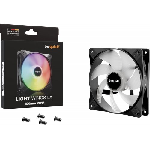 Ventilator Be quiet! LIGHT WINGS LX 120mm PWM (BL120) — imaginea 2