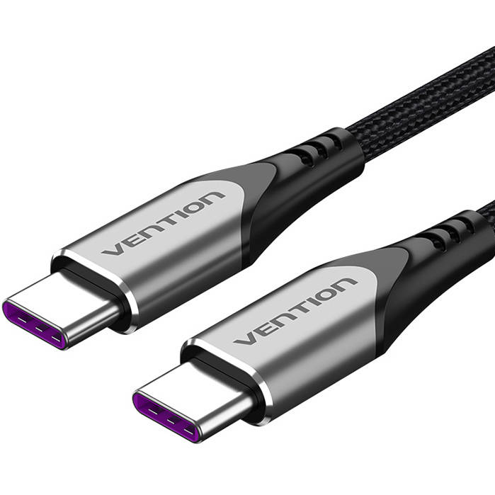 Cablu Date TAEHF   USB-C 2.0  USB-C   PD 100W 1m Negru