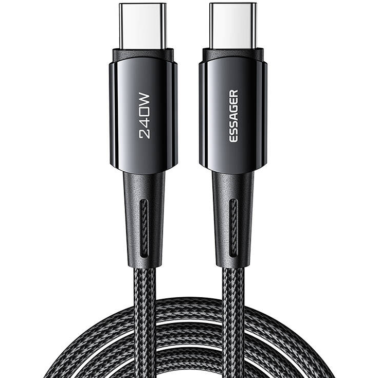 Cablu de date USB-C  USB-C  240W 2m  Negru