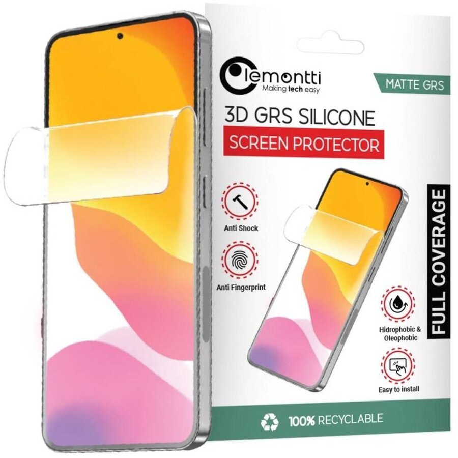 Folie protecție Lemontti Silicon 3D GRS Matte pentru Motorola Edge 30 Ultra