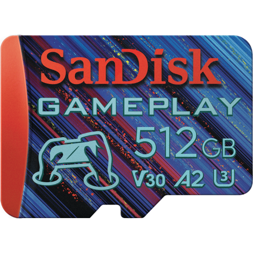 Card Gameplay MicroSDXC UHS-I 512GB Gaming