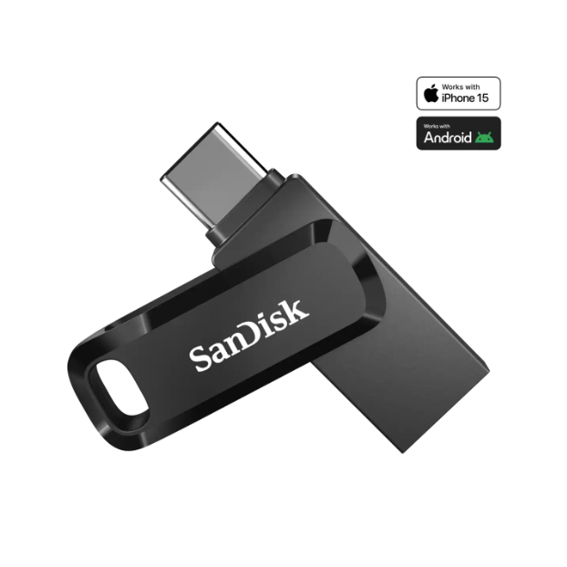 Memorie USB Ultra Dual Drive Go USB TYPE- C 128GB Negru
