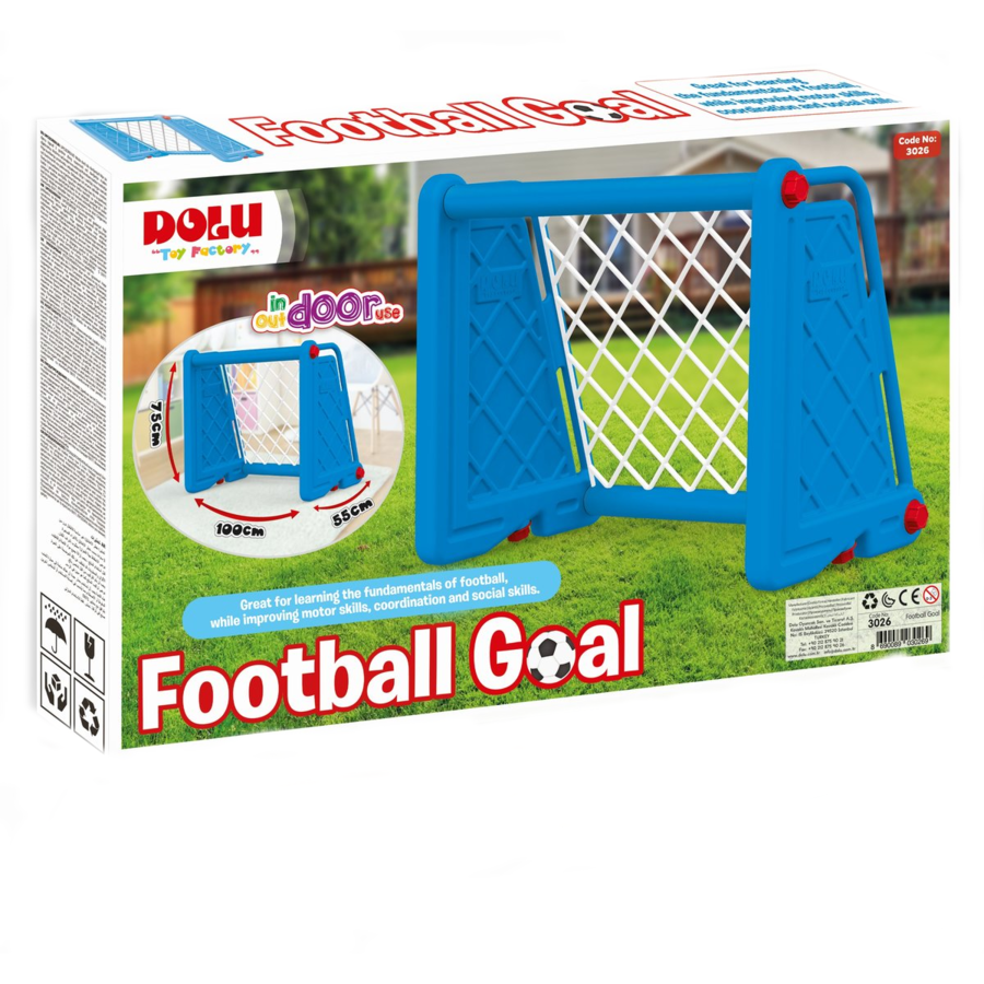 Poarta Fotbal pentru Copii 3 Ani+ Albastru