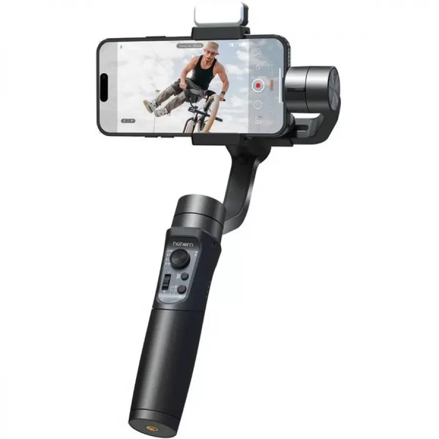 Kit Stabilizator de Imagine Hohem Gimbal iSteady Mobile+ pentru Telefoane Mobile Negru