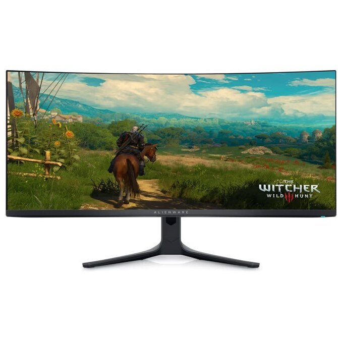 Monitor Alienware AW3423DWF - 34inch OLED UWQHD 0,1ms 165Hz HDR Negru