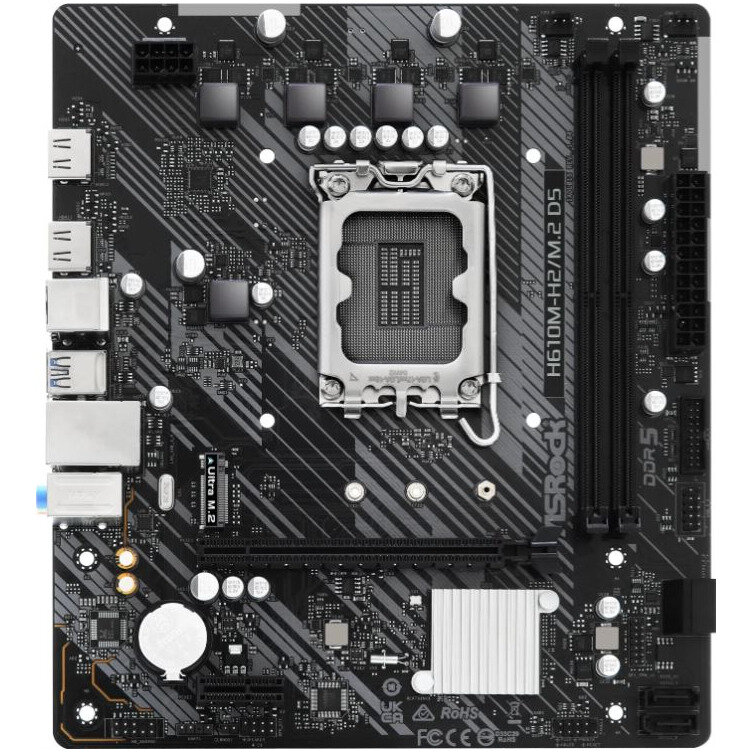 Placa De Baza H610M-H2/M.2 D5  micro ATX  LGA1700-Sockel  H610