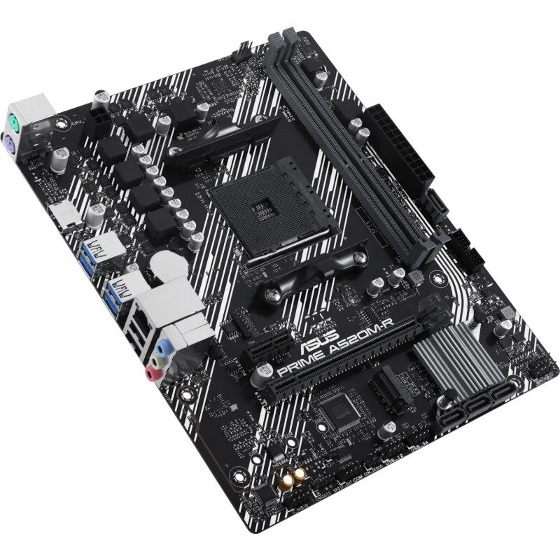 Placa de baza ASUS PRIME A520M-R - Motherboard - micro ATX - Socket AM4 - AMD A520