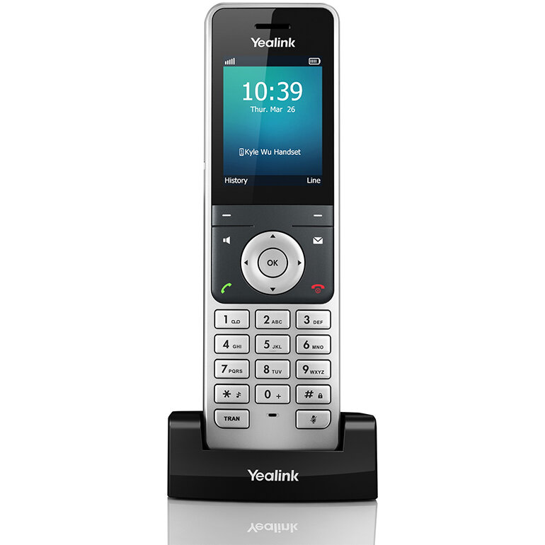 Receptor wireless Yealink W56H SIP DECT Silver