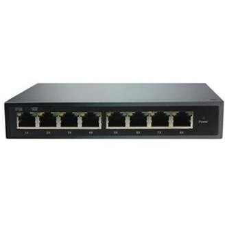 Switch ADS108GRP-1PO  PoE  8x Gbit Port Metal Management Negru