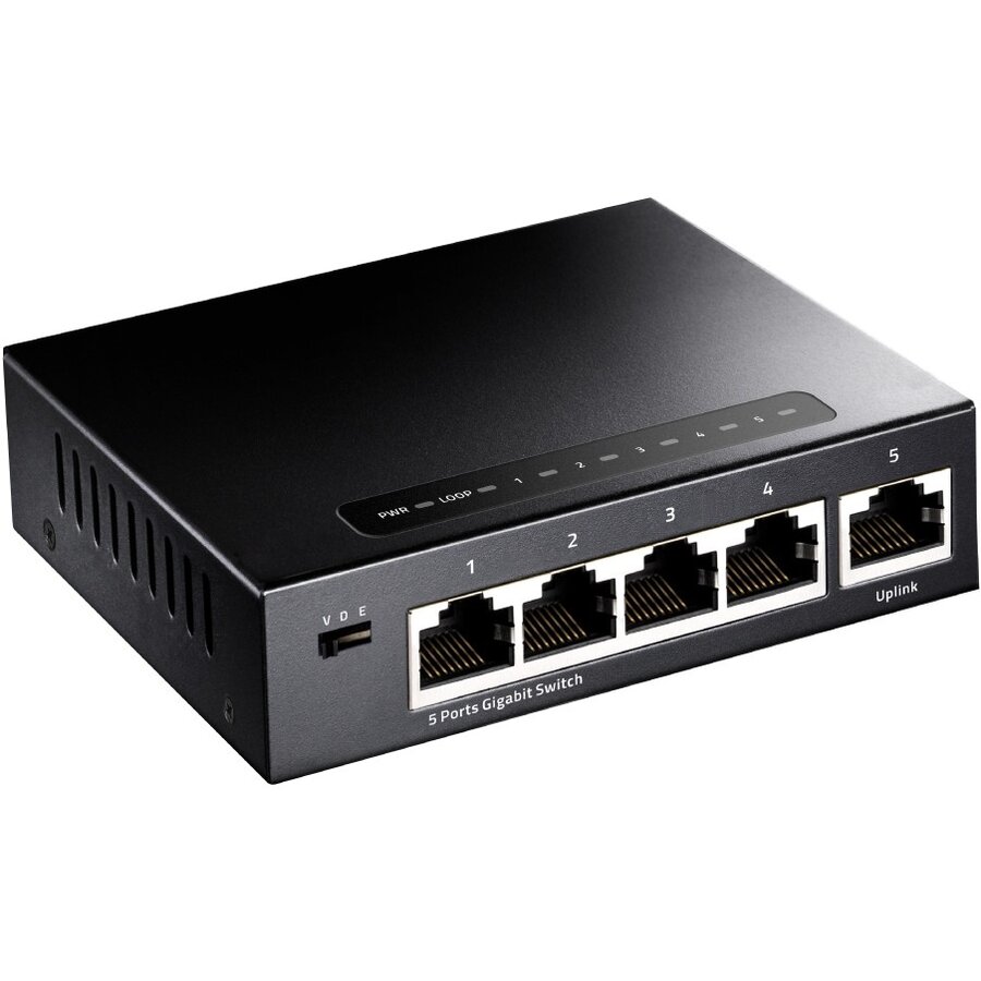 Switch GS105 5Port Unmanaged Negru