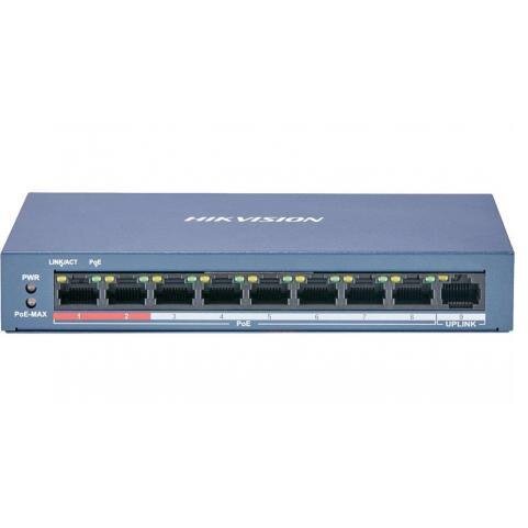 Switch 3E0109P-E/M(B) POE 8 Porturi Fara Management Gri