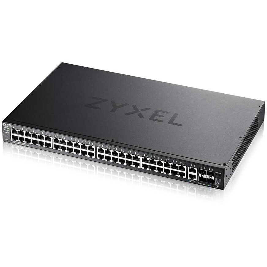 Switch XGS2220-54 48GBE 2x10mG 4x10G Negru