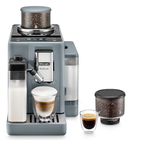 Espressor Cafea Automat EXAM440.55.G Rasnita Tehnologia LatteCrema Hot 19bar 1.4l Gri
