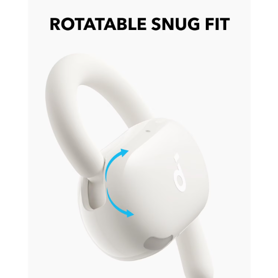 Casti Wireless Open-Ear Soundcore V20i Autonomie 36h IP55 Bluetooth 5.4 Alb