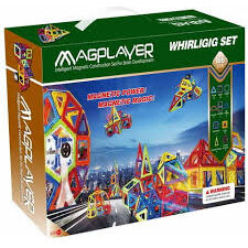 Joc De Constructie Magnetic  166 Piese