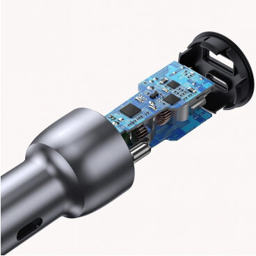 Incarcator Auto Ugreen CD213 36W 3A 1x USB-A - 1x USB-C Gri — imaginea 5