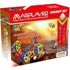 Joc De Constructie Magnetic  66 Piese