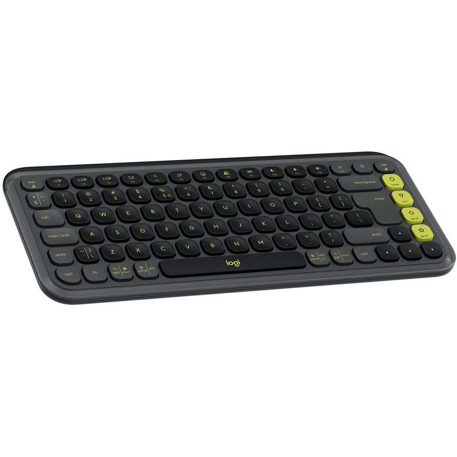 Tastatura Logitech Pop Icon Keys, Bluetooth, Off-White - imagine 2
