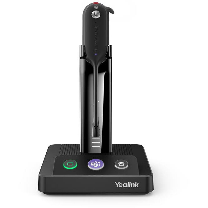 Set cască și baza Yealink WH63 DECT Black