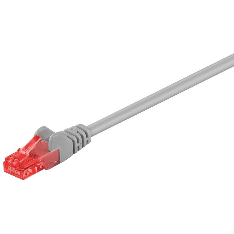 Patchcord U/UTP Cat6 3m Grey