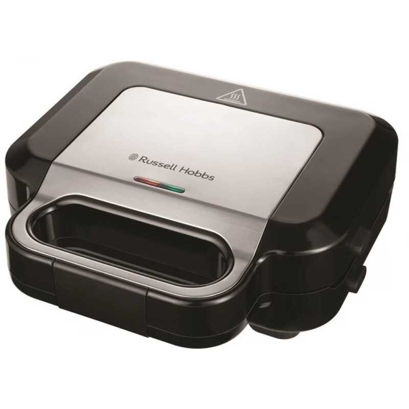 Sandwich-Maker Creation 3 In 1 26810-56 750W 3 Placi Detasabile Grill Inox/Negru