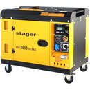 Generator Insonorizat Stager YDE8600TA-TA3 V2 7.5kVA 3000rpm Dual Diesel Pornire Electrica