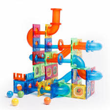 Set De Constructie Magnetic Marble Run 171 Piese