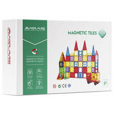 Set De Constructie Magnetic 3D  100 Piese