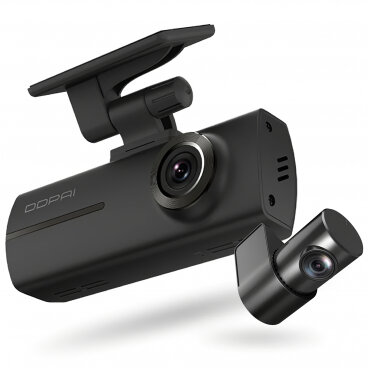 Camera Auto DDPAI N1 Dual Fata Spate 1296P Wi-Fi Negru