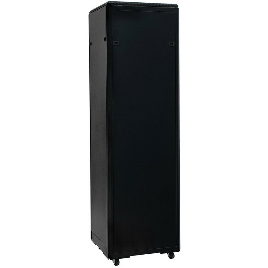 Dulap Rack Adex 32U 600mm Desfăcut Ușă Sticlă Negru