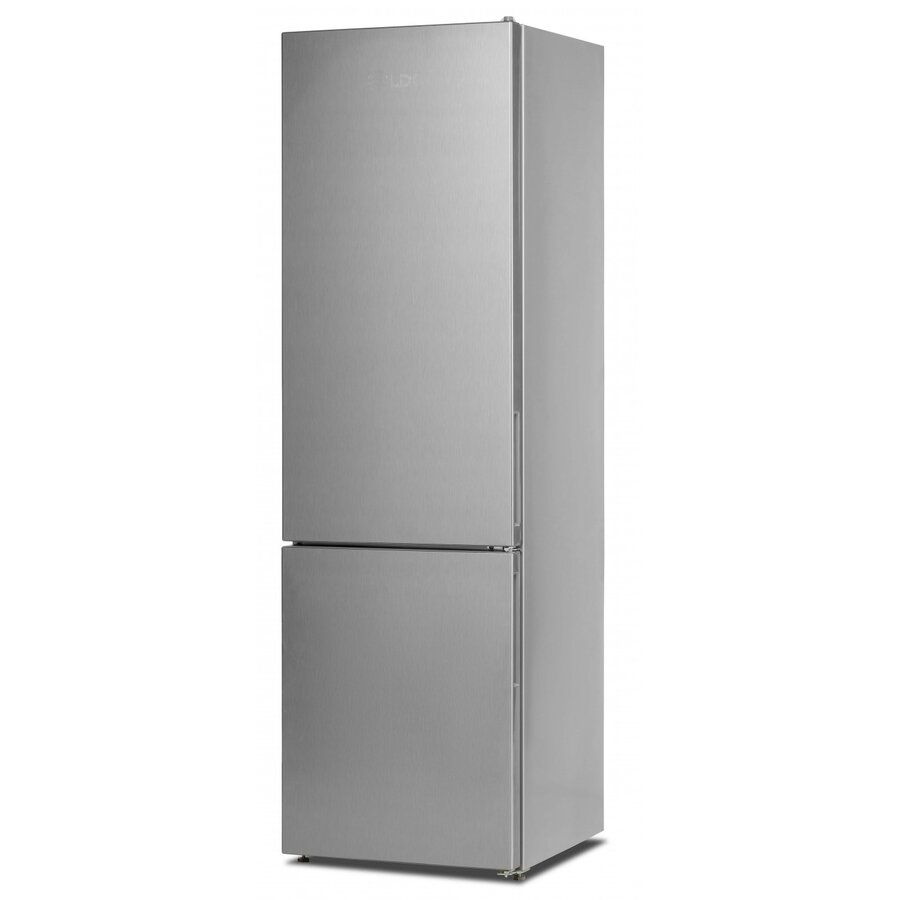 Combina Frigorifica CF-300IX  Clasa E  Capacitate 288l  Less frost  Termostat Reglabil  Iluminare LED  H 180cm  Argintiu