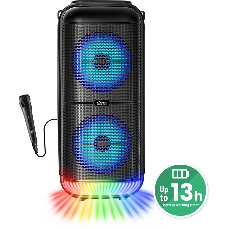 Boxa Portabila BT Power Audio Disco MT3183 Negru