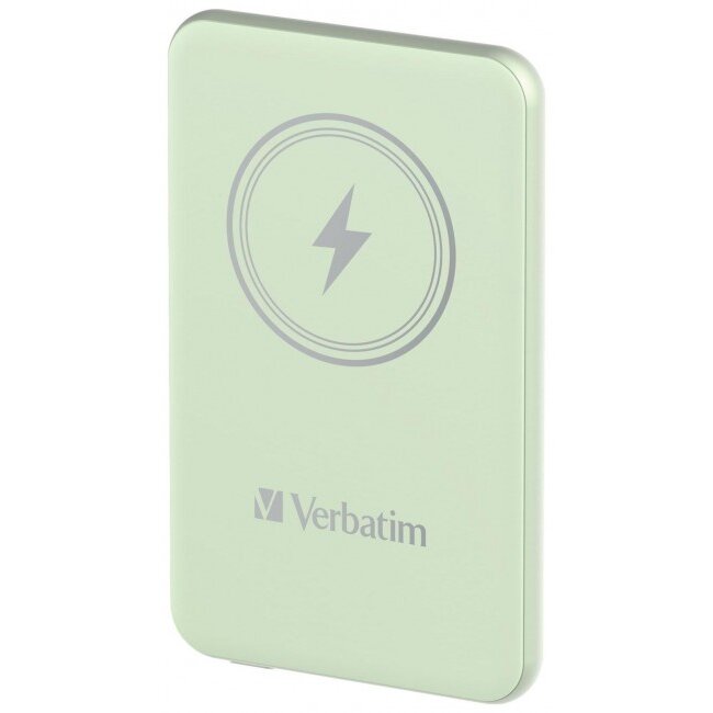 Baterie Externa Charge `n` Go 15W 5000mAh Wireless Magnetic Verde