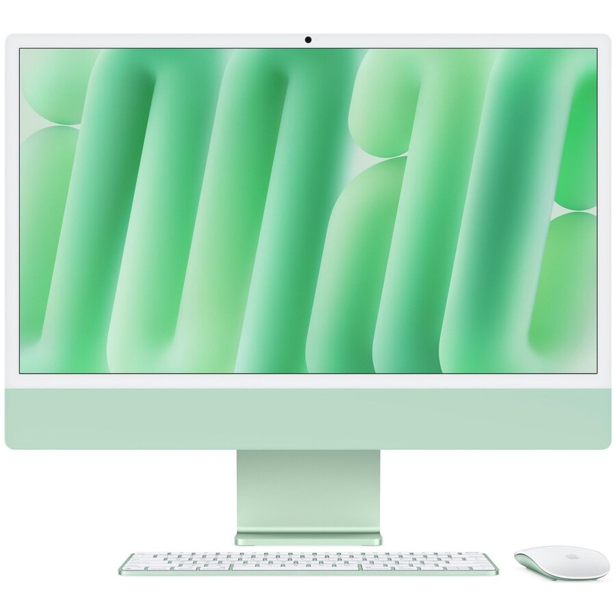 Sistem All in One iMac 4.5K Retina 23.5inch M4 10-Core 16GB 256GB SSD mac OS Green