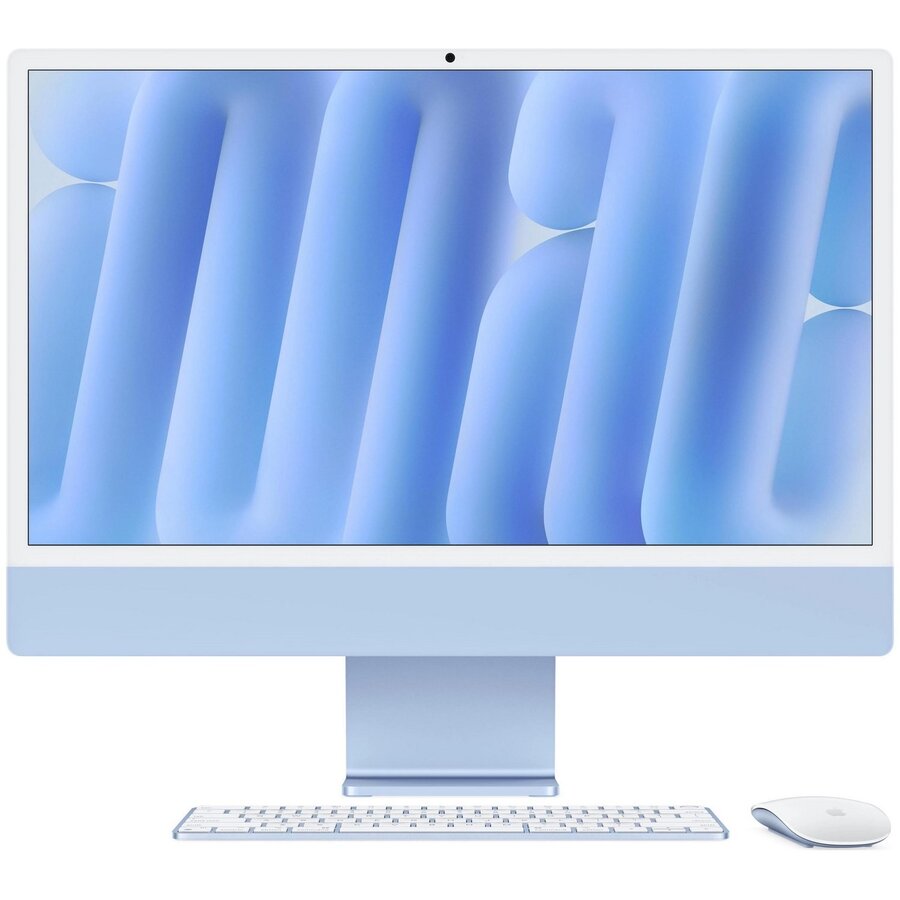 Sistem All in One iMac 4.5K Retina 23.5inch M4 10-Core 16GB 512GB SSD mac OS Blue