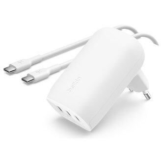 Incarcator WCC002VFWH  AC Fast Charging 67W 3x USB C Alb