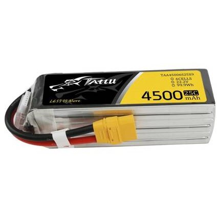Baterie 4500mAh 22.2V 25C 6S1P XT90