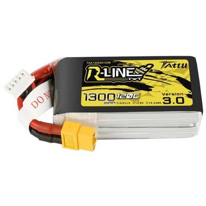 Baterie R-Line Version 3.0 1300mAh 14.8V 120C 4S1P XT60