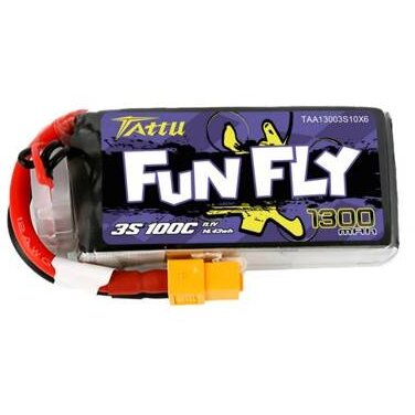 Baterie Funfly 1300mAh 11.1V 100C 3S1P