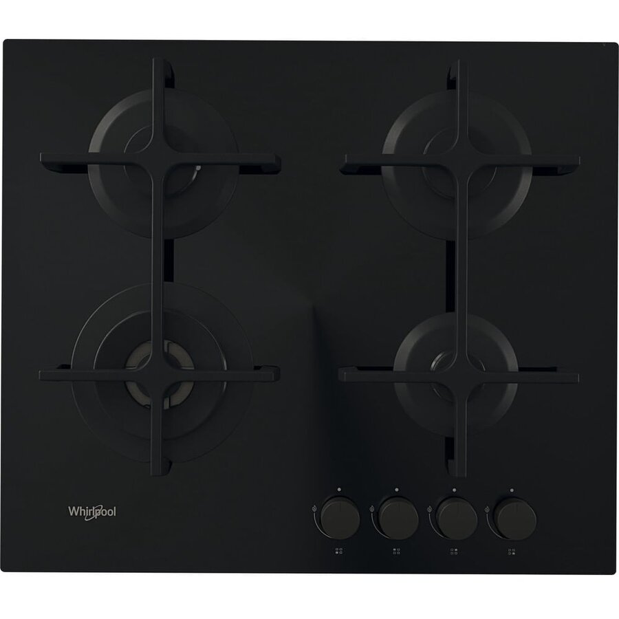 Plita AKT 627/NB1 Built-in 59cm Gaz 4 Zone Negru