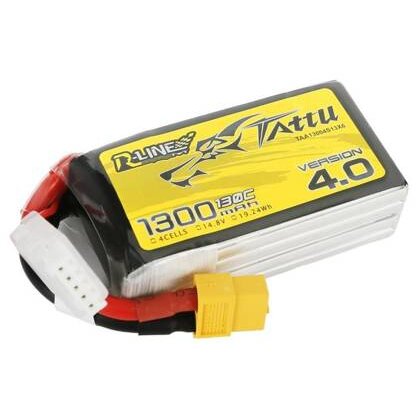 Baterie R-Line Version 4.0 1300mAh 14.8V 130C 4S1P XT60