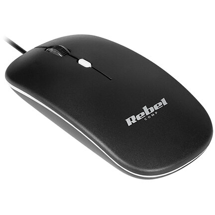 MOUSE CU FIR 1200 DPI WDM210 REBEL