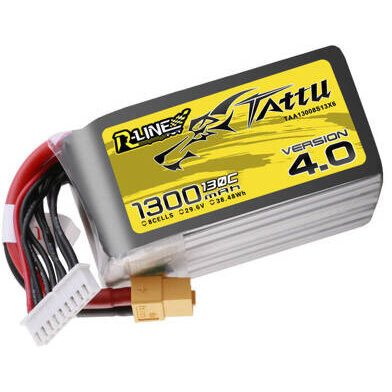 Acumulator R-Line Version 4.0 1300mAh 29.6V 130C 8S1P Cu Mufa XT60