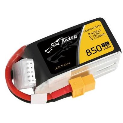 Baterie 850mAh 14.8V 75C 4S1P XT60