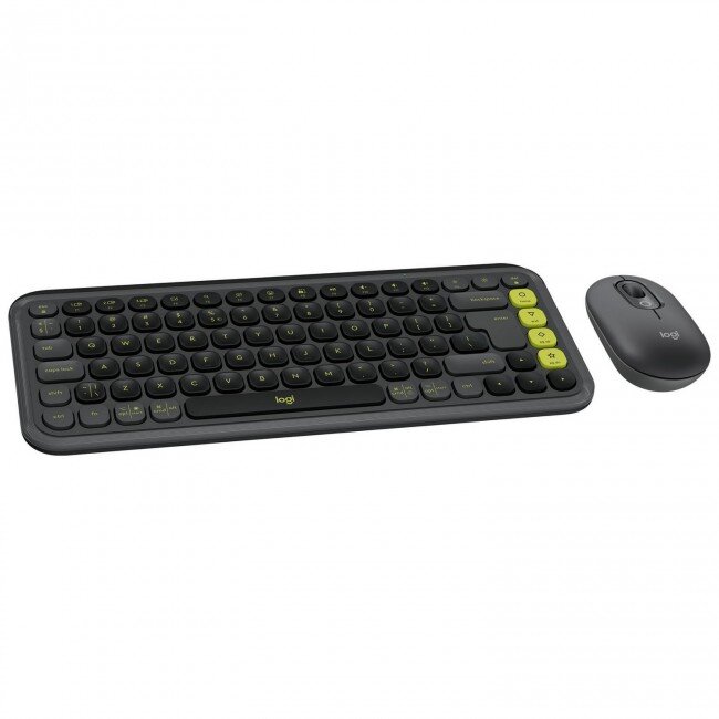 Kit Tastatura + Mouse POP ICON Combo Gri