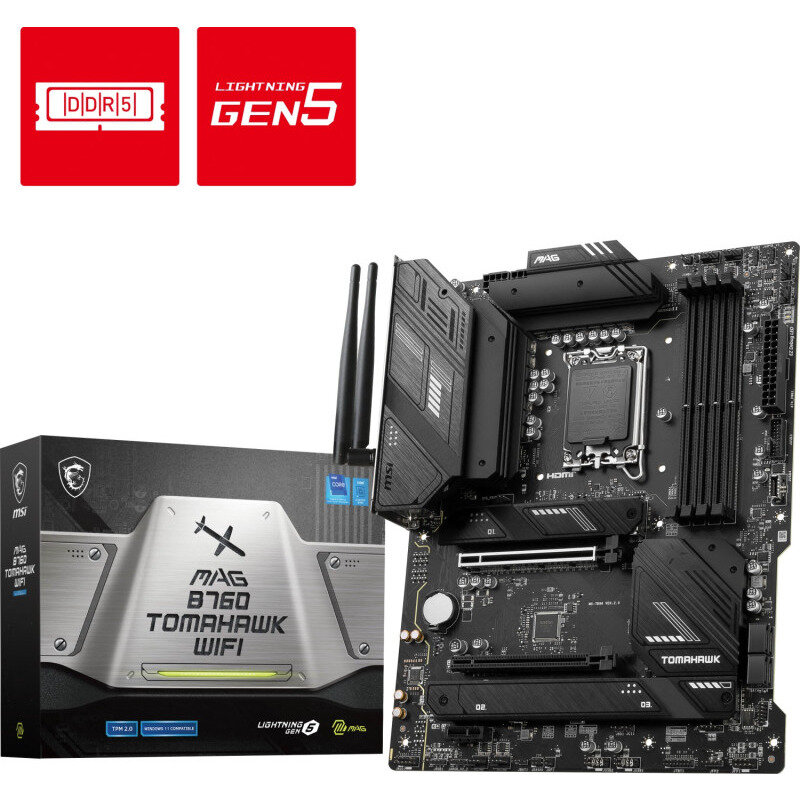 Placa De Baza MAG B760 TOMAHAWK WIFI LGA1700
